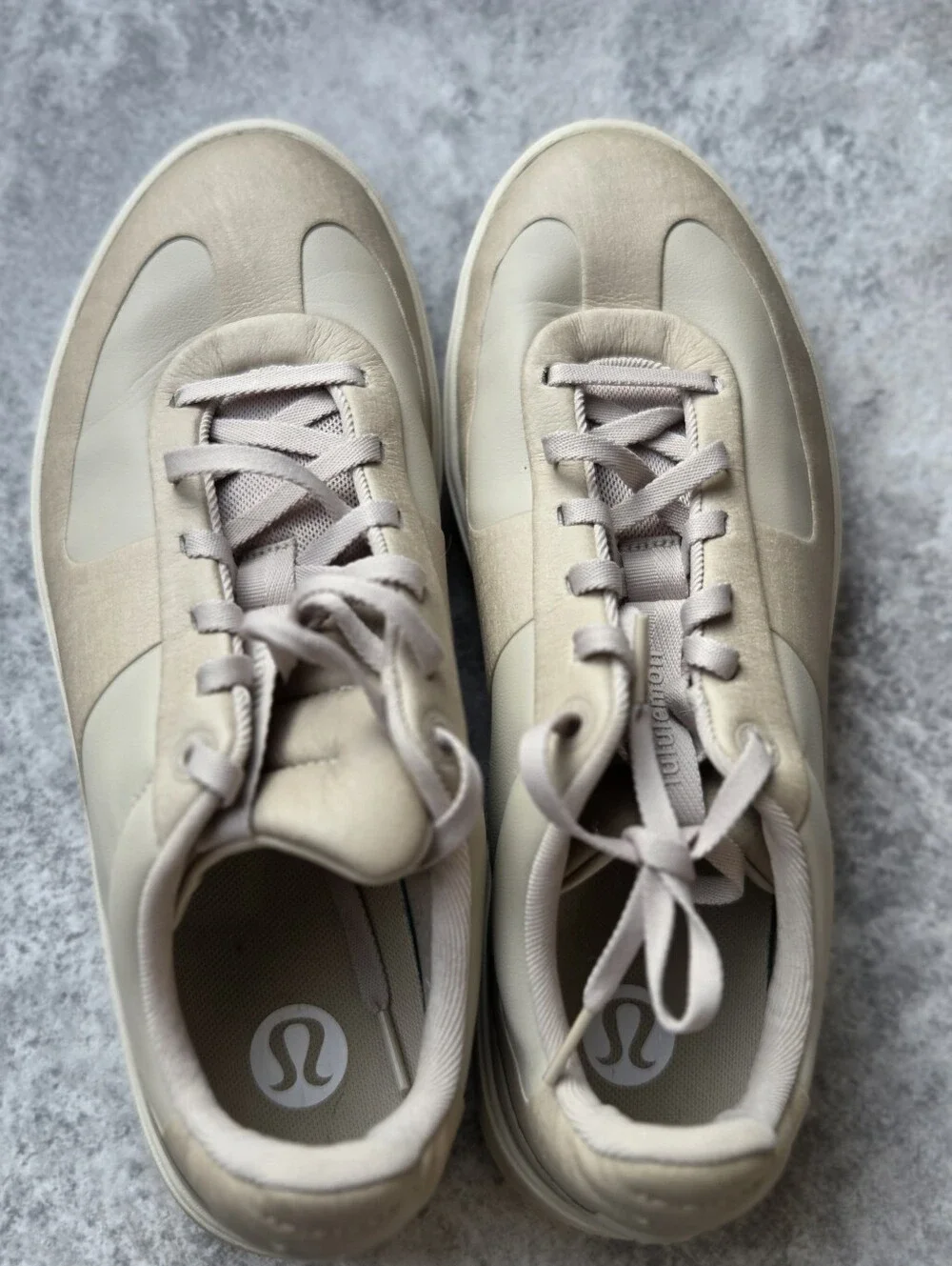 Lululemon Cityverse athletica Woman’s Sand/Taupe Low-Top Sneakers US Size 10